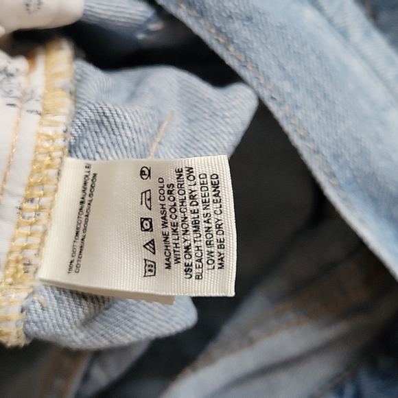 EUC We The Free Free People Distressed High Rise Straight Leg Jean 29 👖 - Picture 3 of 10